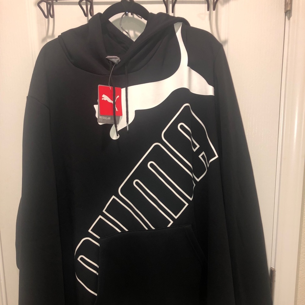 PUMA Men's Big Logo Hoodie 5XL